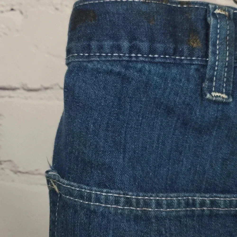 Carhartt Men's Size 38x34 Dungaree Fit Blue Jeans - Picture 5 of 15